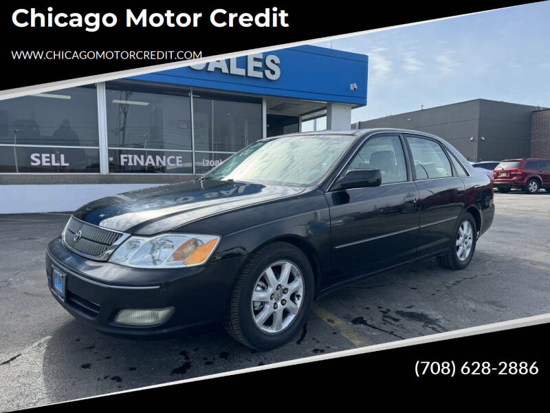 2001 Toyota Avalon for sale at Chicago Motor Credit in South Holland IL