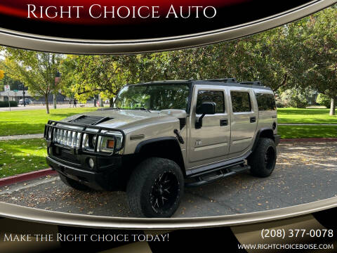 2003 HUMMER H2 for sale at Right Choice Auto in Boise ID