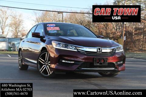 2017 Honda Accord for sale at Car Town USA in Attleboro MA