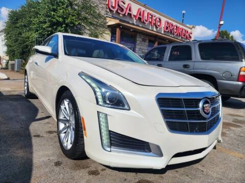 2014 Cadillac CTS for sale at USA Auto Brokers in Houston TX