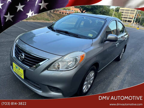 2012 Nissan Versa for sale at dmv automotive in Falls Church VA