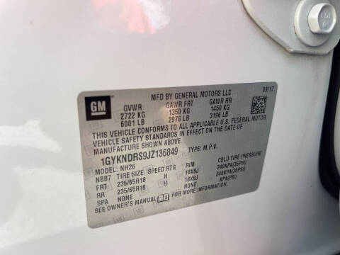 2018 Cadillac XT5 Luxury