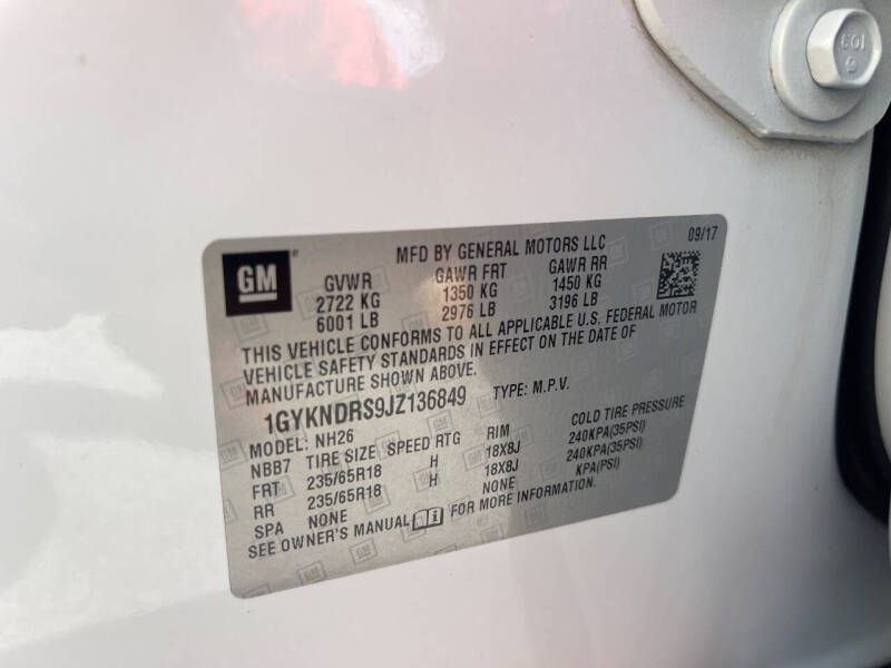 2018 Cadillac XT5 Luxury