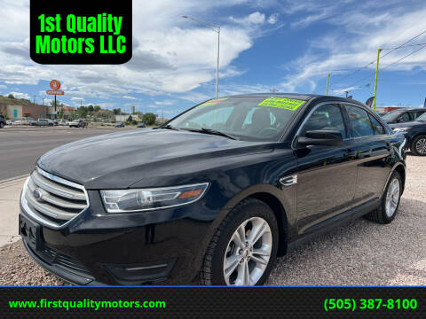 2019 Ford Taurus for sale at 1st Quality Motors LLC in Gallup NM