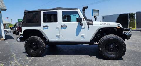 2015 Jeep Wrangler Unlimited for sale at Hunt Motors in Bargersville IN