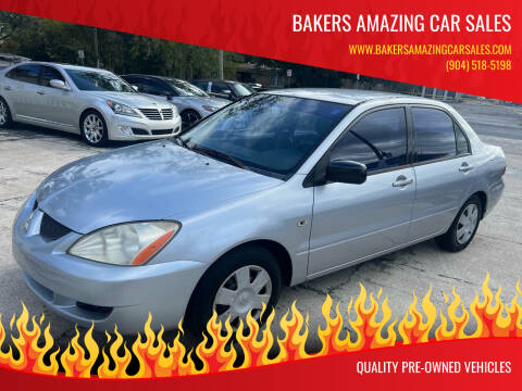 2004 Mitsubishi Lancer for sale at Bakers Amazing Car Sales in Jacksonville FL