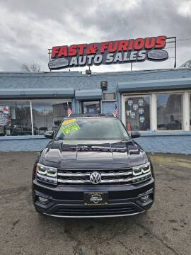2019 Volkswagen Atlas for sale at FAST AND FURIOUS AUTO SALES in Newark NJ