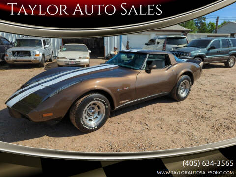 1979 Chevrolet Corvette for sale at Taylor Auto Sales in Oklahoma City OK