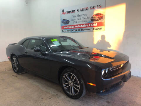 2019 Dodge Challenger for sale at Antonio's Auto Sales in South Houston TX