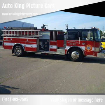1985 Pierce Fire Truck for sale at Auto King Picture Cars - Rental in Westchester County NY