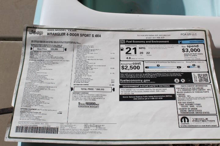 2025 Jeep Wrangler Unlimited