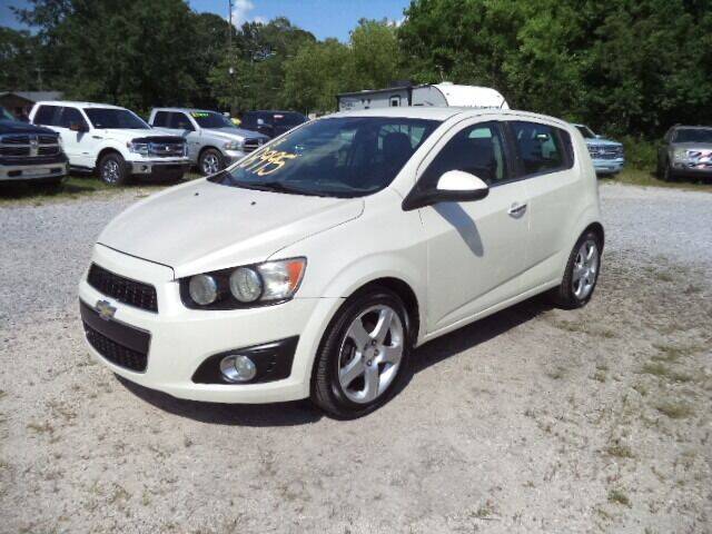 2015 Chevrolet Sonic for sale at PICAYUNE AUTO SALES in Picayune MS