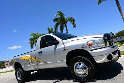 2006 Dodge Ram 3500 for sale at MOTORCARS in West Palm Beach FL