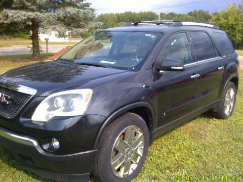 2010 GMC Acadia for sale at ICat Motors in Saranac MI