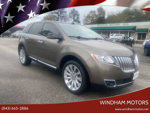 2012 Lincoln MKX for sale at Windham Motors in Florence SC
