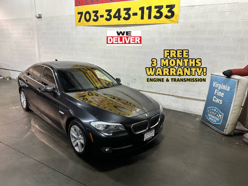 2013 BMW 5 Series for sale at Virginia Fine Cars in Chantilly VA