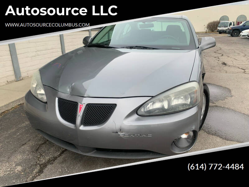 2007 Pontiac Grand Prix for sale at Autosource LLC in Columbus OH