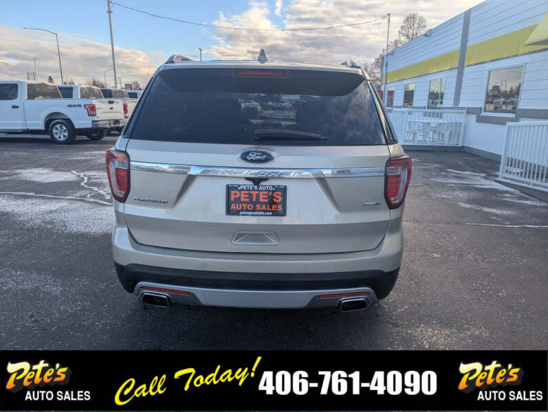 2017 Ford Explorer Platinum