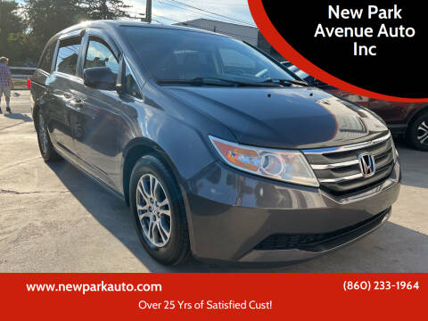 2013 Honda Odyssey for sale at New Park Avenue Auto Inc in Hartford CT