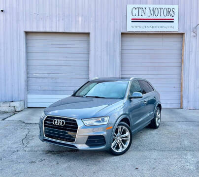 2016 Audi Q3 for sale at CTN MOTORS in Houston TX