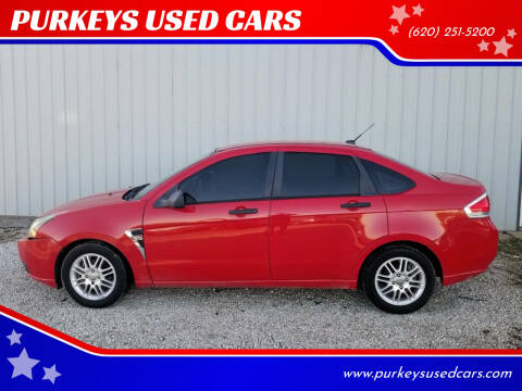 2008 Ford Focus for sale at PURKEYS USED CARS in Coffeyville KS