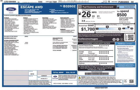 2023 Ford Escape ST-Line Select