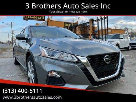 2020 Nissan Altima for sale at 3 Brothers Auto Sales Inc in Detroit MI