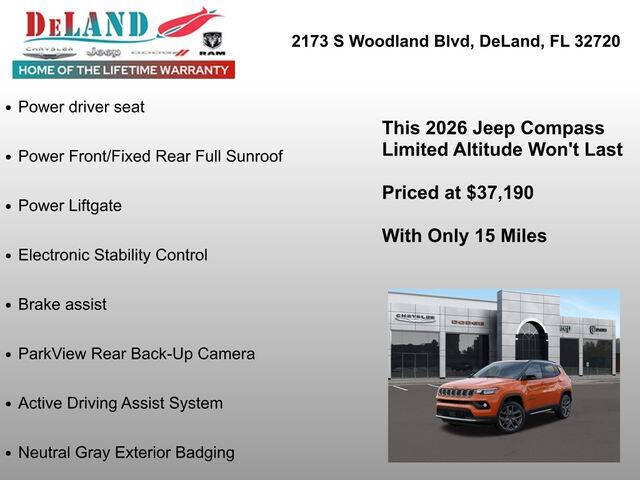 2026 Jeep Compass Limited