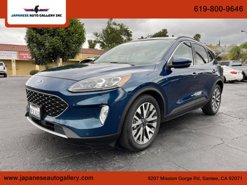 2020 Ford Escape Hybrid for sale at Japanese Auto Gallery Inc in Santee CA