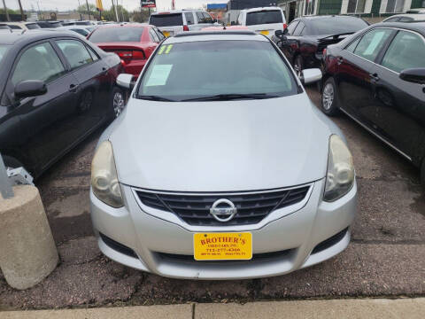 2011 Nissan Altima for sale at Brothers Used Cars Inc in Sioux City IA