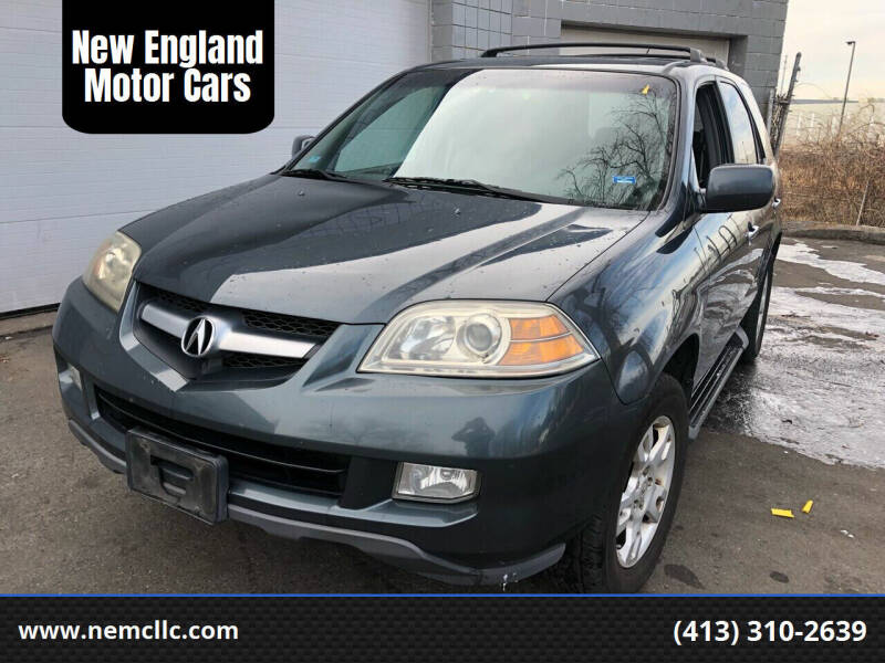2006 Acura MDX for sale at New England Motor Cars in Springfield MA