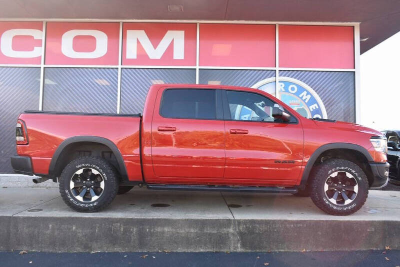 Used 2020 RAM Ram 1500 Pickup Rebel with VIN 1C6RRFLG4LN385814 for sale in Strongsville, OH