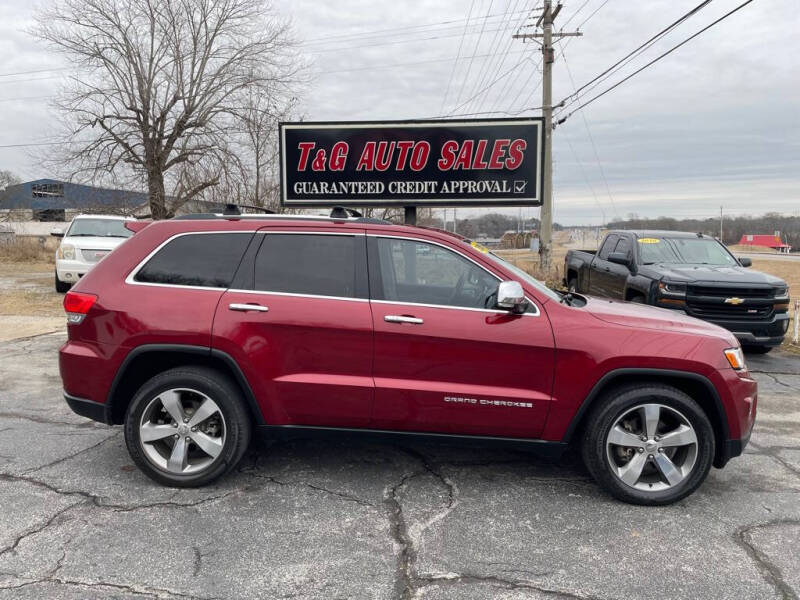 2015 Jeep Grand Cherokee for sale at T & G Auto Sales in Florence AL