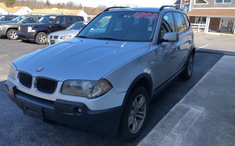 2005 BMW X3 for sale at MBM Auto Sales and Service - MBM Auto Sales/Lot B in Hyannis MA