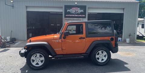 2011 Jeep Wrangler for sale at Jack Foster Used Cars LLC in Honea Path SC