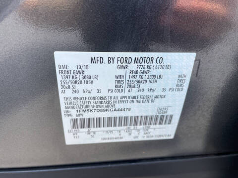2019 Ford Explorer XLT