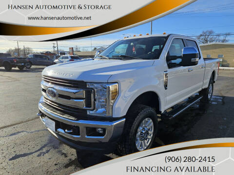 2019 Ford F-250 Super Duty for sale at Hansen Automotive & Storage in Escanaba MI