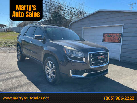 2015 GMC Acadia for sale at Marty's Auto Sales in Lenoir City TN