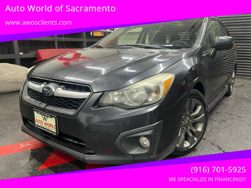 2013 Subaru Impreza for sale at Auto World of Sacramento - Elder Creek location in Sacramento CA