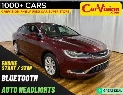 2015 Chrysler 200 for sale at Car Vision Mitsubishi Norristown in Norristown PA