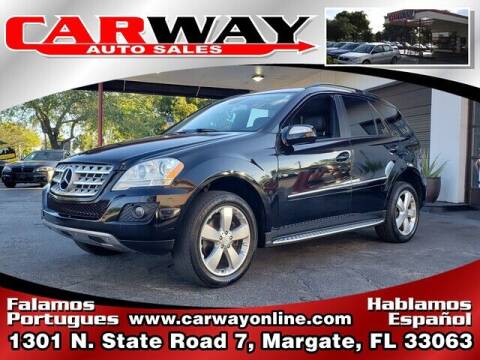 2009 Mercedes-Benz M-Class for sale at CARWAY Auto Sales in Margate FL