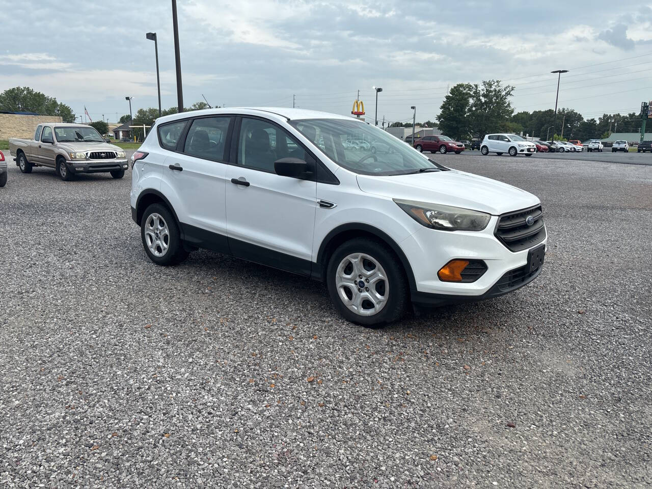 White 2018 Ford Escape S S 4dr SUV 1