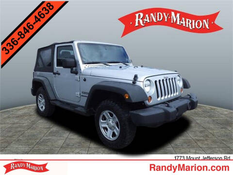 2012 Jeep Wrangler for sale at Randy Marion Chevrolet Buick GMC of West Jefferson in West Jefferson NC
