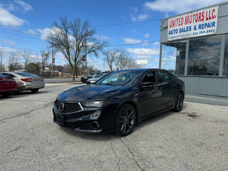 2019 Acura TLX for sale at United Motors LLC in Saint Francis WI