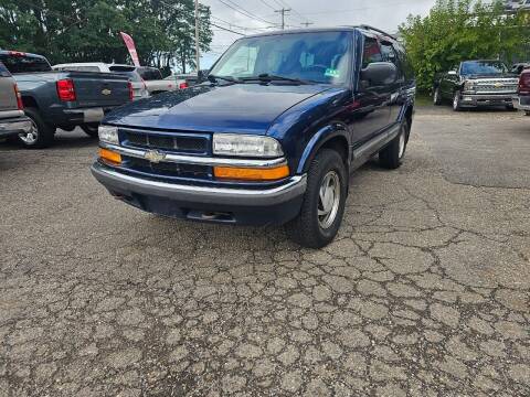 2001 Chevrolet Blazer for sale at MEDINA WHOLESALE LLC in Wadsworth OH