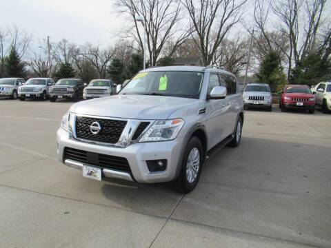 2017 Nissan Armada for sale at Aztec Motors in Des Moines IA