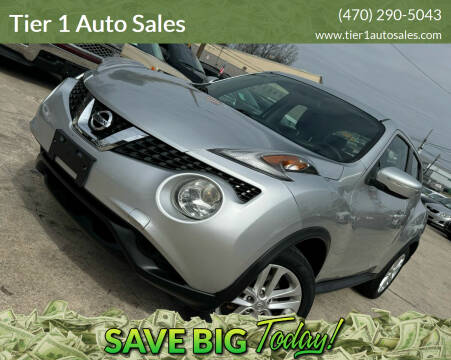 2015 Nissan JUKE for sale at Tier 1 Auto Sales in Gainesville GA