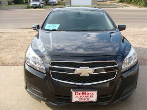 2013 Chevrolet Malibu for sale at DeMers Auto Sales in Winner SD