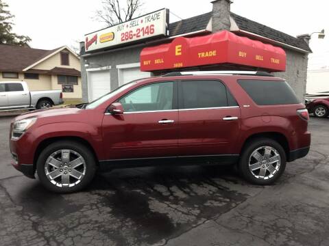 2017 GMC Acadia Limited for sale at Economy Motors in Muncie IN