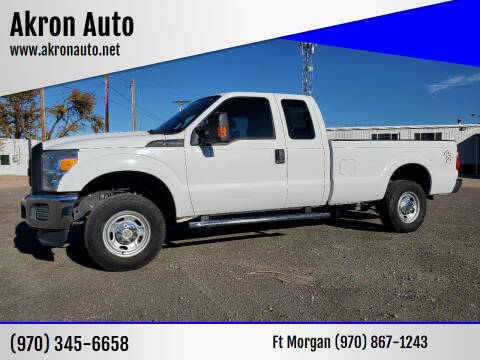 2015 Ford F-250 Super Duty for sale at Akron Auto - Fort Morgan in Fort Morgan CO
